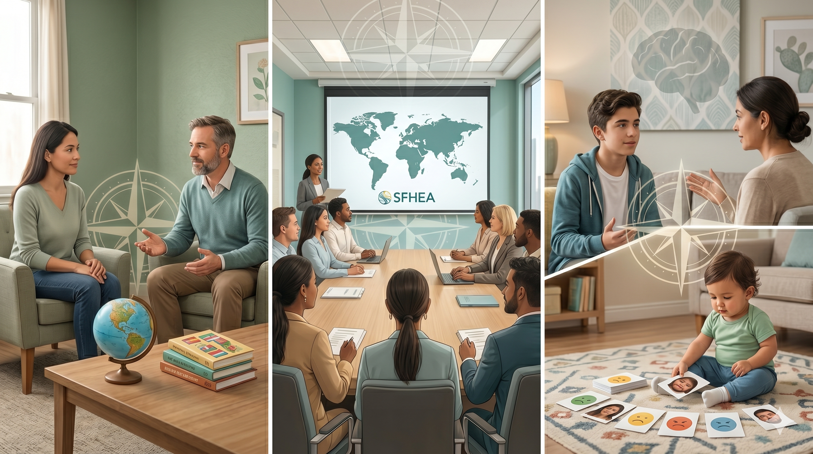 Parent coaching, corporate team training, and adolescent support sessions